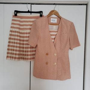 Vintage skirt suit set